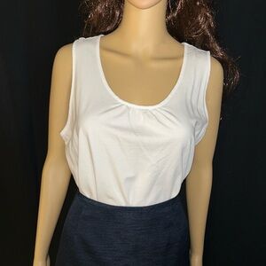 White Sleeveless Women's Top